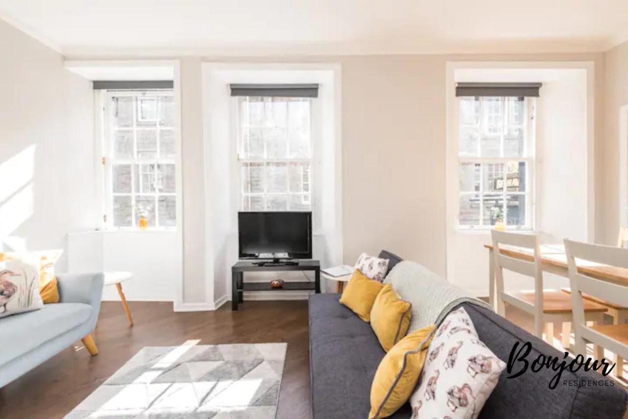Bright New Town 2Br-1Ba, 1 Min To George St By Bonjour Residences Édimbourg Extérieur photo
