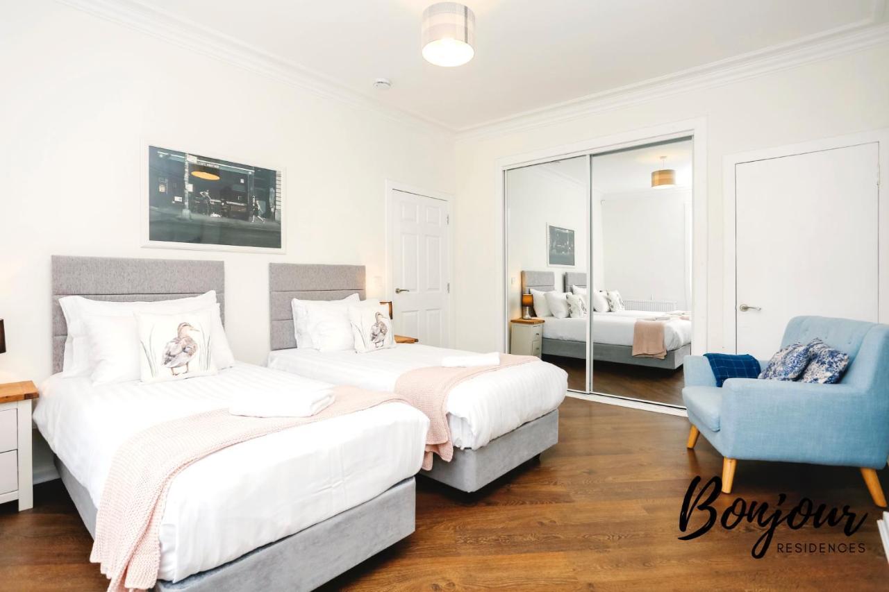 Bright New Town 2Br-1Ba, 1 Min To George St By Bonjour Residences Édimbourg Extérieur photo