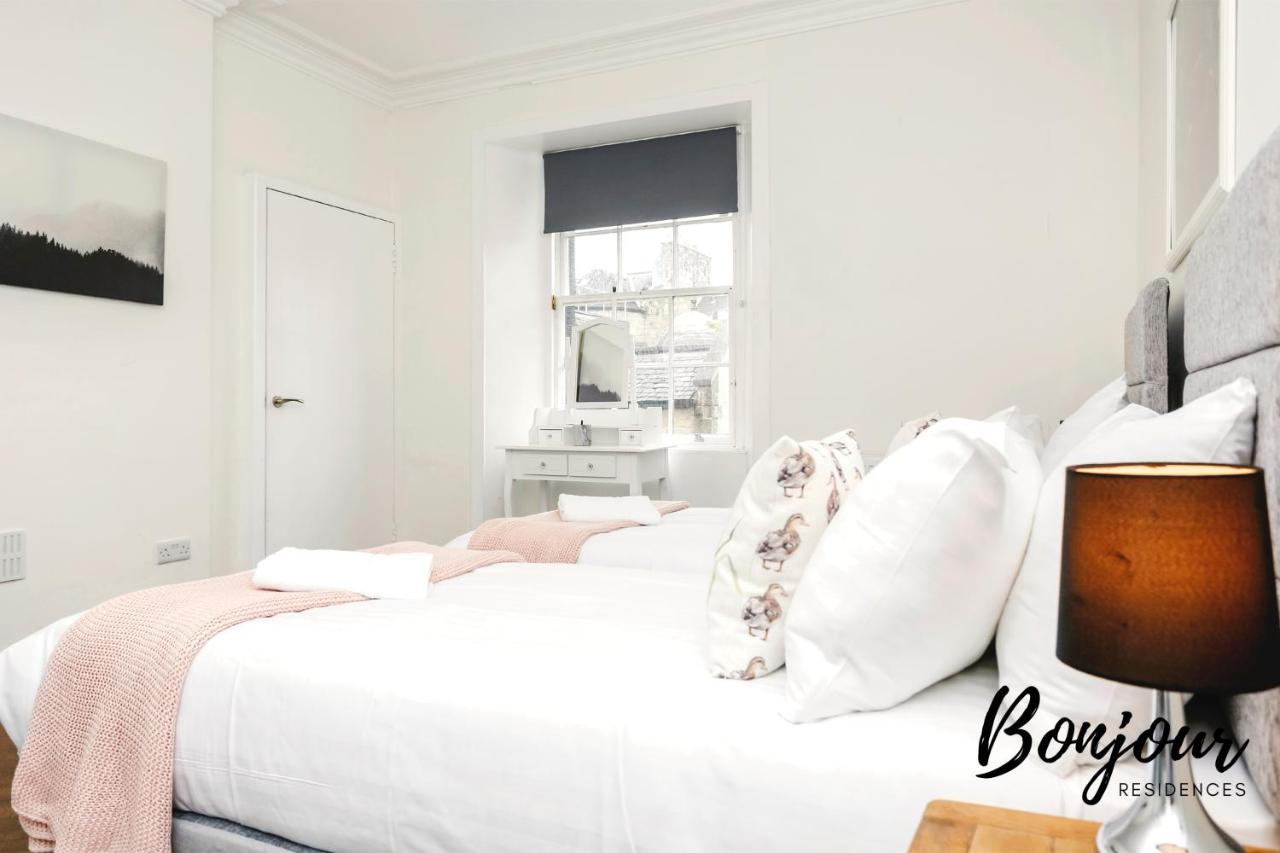 Bright New Town 2Br-1Ba, 1 Min To George St By Bonjour Residences Édimbourg Extérieur photo
