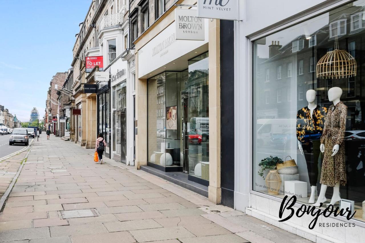 Bright New Town 2Br-1Ba, 1 Min To George St By Bonjour Residences Édimbourg Extérieur photo
