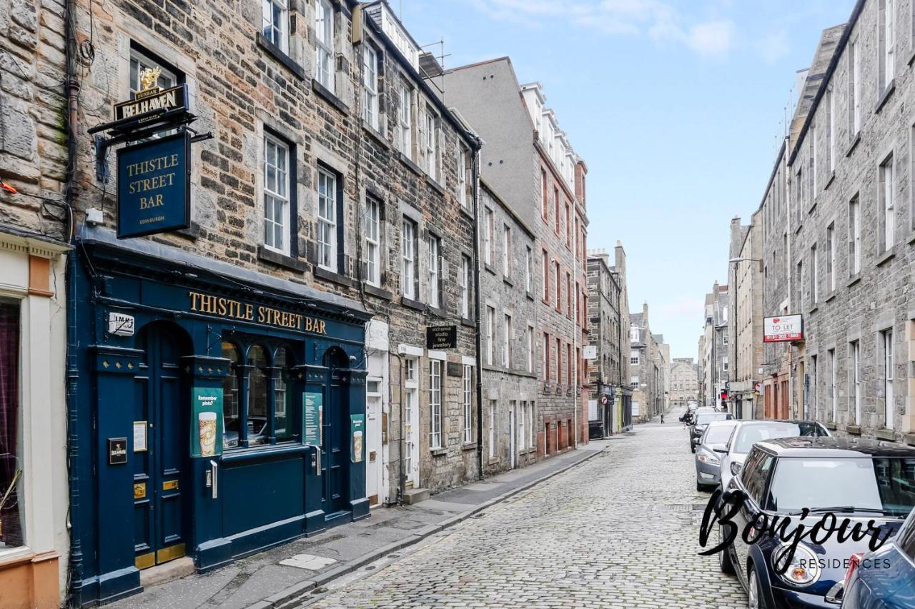 Bright New Town 2Br-1Ba, 1 Min To George St By Bonjour Residences Édimbourg Extérieur photo