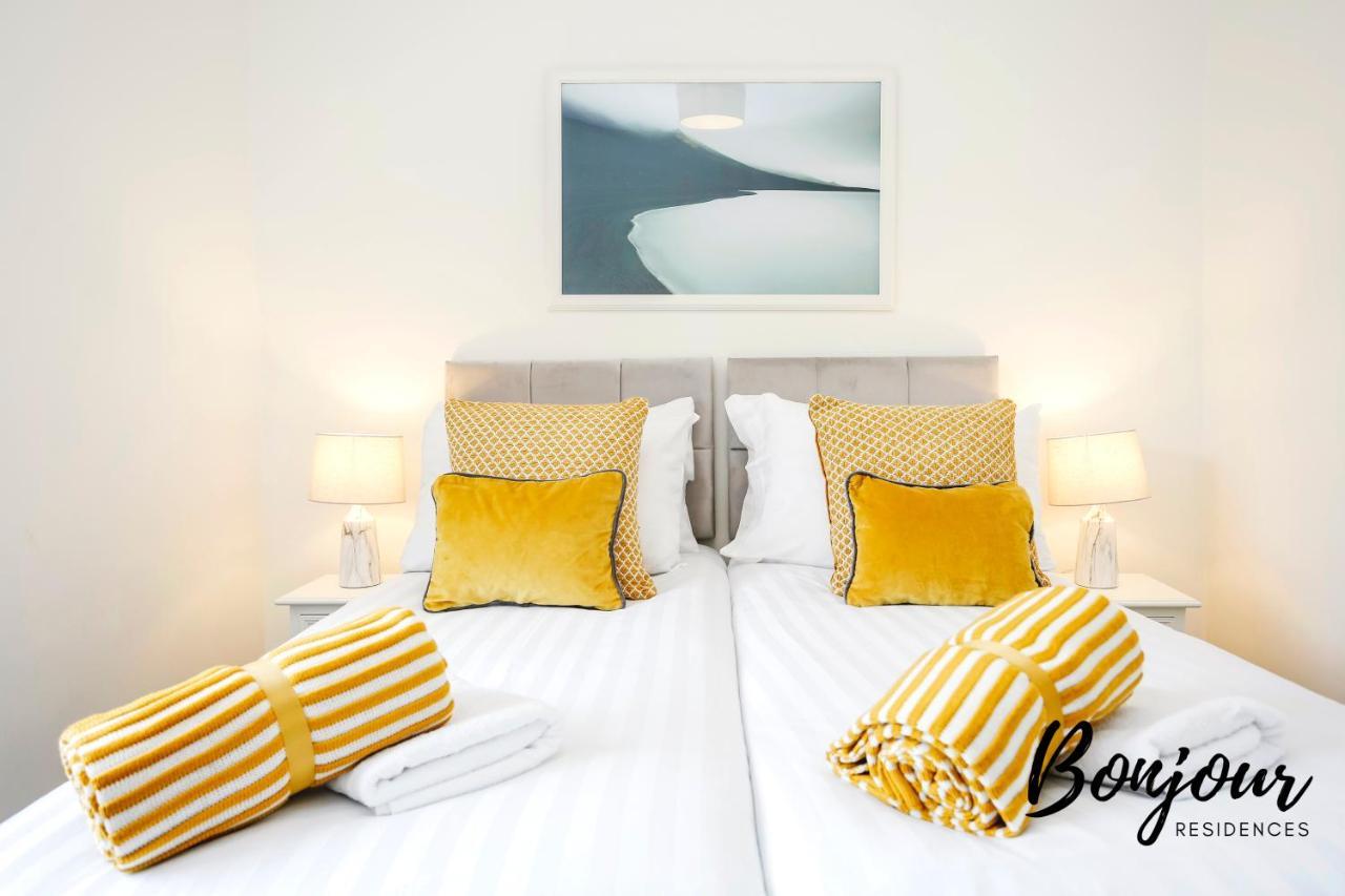 Bright New Town 2Br-1Ba, 1 Min To George St By Bonjour Residences Édimbourg Extérieur photo